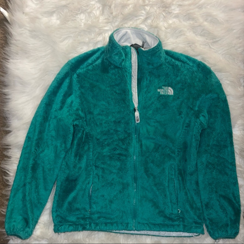 Green North Face Jacket
